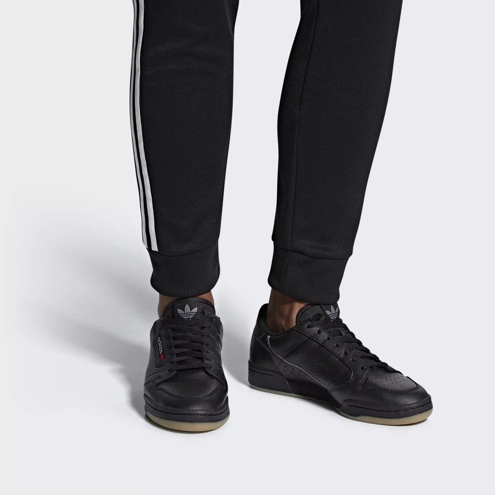 Adidas Continental 80 Tenis Negros Para Mujer (MX-57453)